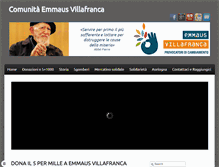 Tablet Screenshot of emmausvillafranca.org